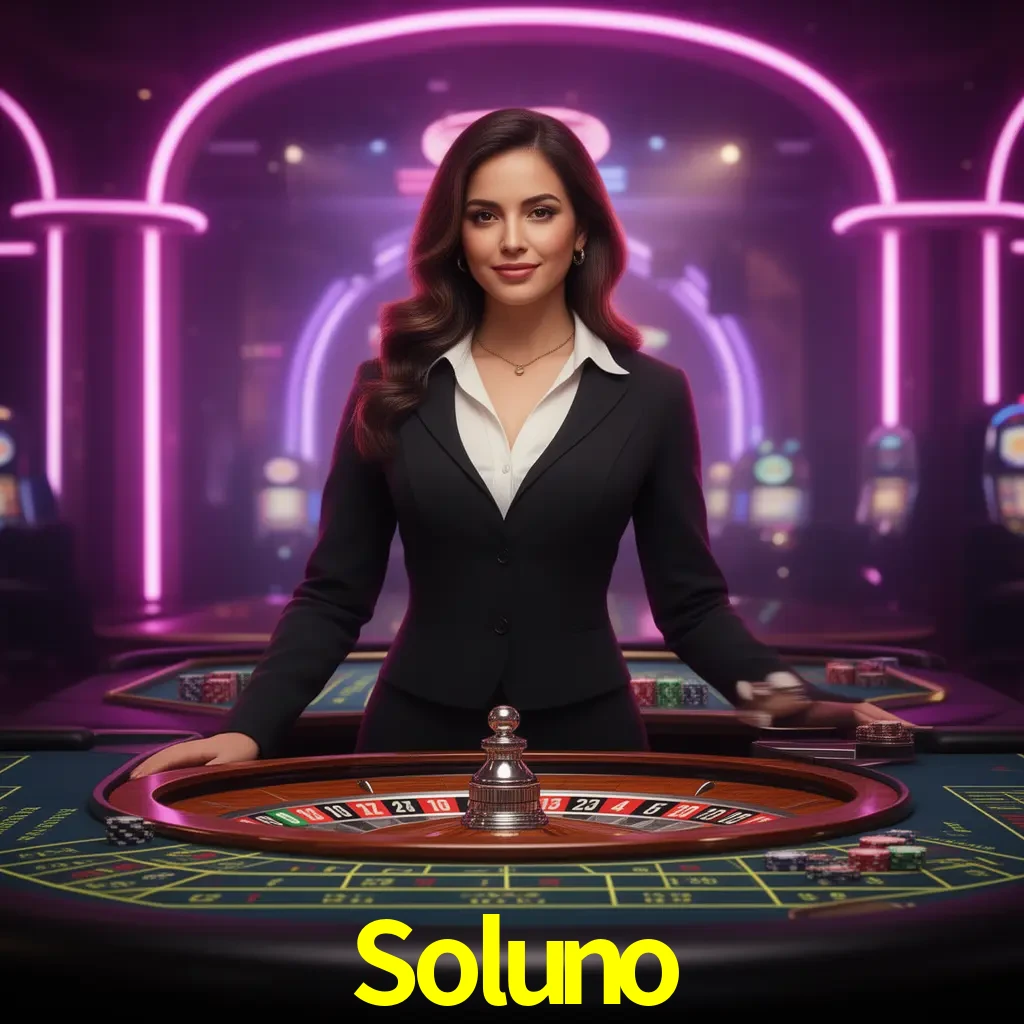 Soluno Ingresa para explorar el lobby de Soluno y disfruta de nuestras mesas en vivo y tragamonedas en todo momento